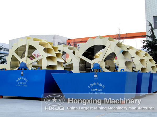 sand washing machine